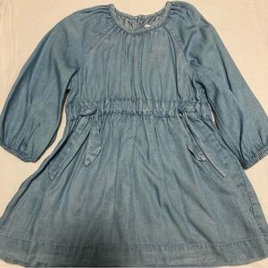 Zara toddler light denim dress in size 18/24 months